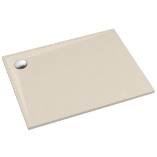 Schedline Brodzik kompozytowy Stabilsound Plus® Libra Cashmere Stone 70x80x3 cm, prostokątny, Gwarancja 15 lat
